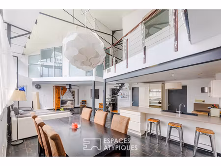 loft unique issu d'un ancien atelier à montigny-lès-cormeilles