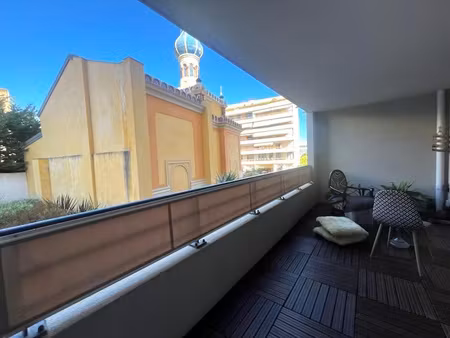 menton proche carnolès - 3 pièces de 65 m2 avec terrasse