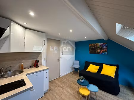 location meublée appartement 1 pièce 11.77 m² à pierrefonds (60350)  400 €