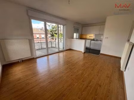 appartement saint andre lez lille 3 pièces balcon et parking
