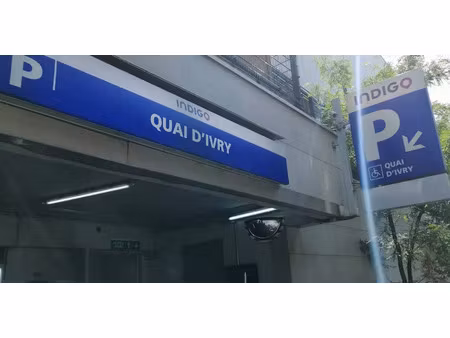place de parking sécurisée – rue françois mitterrand 94200 ivry-sur-seine investissement l