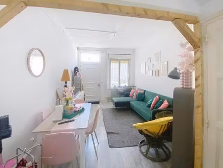 maison de ville  74 m²  3 chs  centre ville condé sur noireau