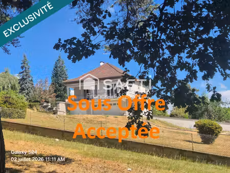 maison de 132m² terrain avec vue sans vis à vis