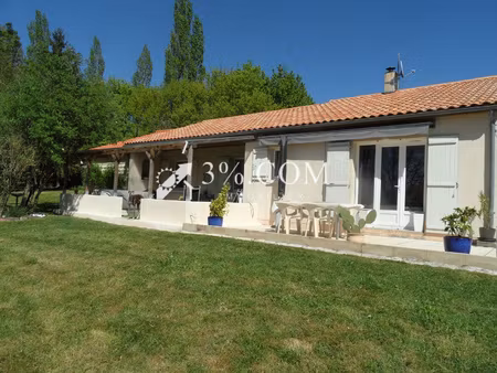 maison de plain-pied de 105m2 sur parcelle de 3172m2