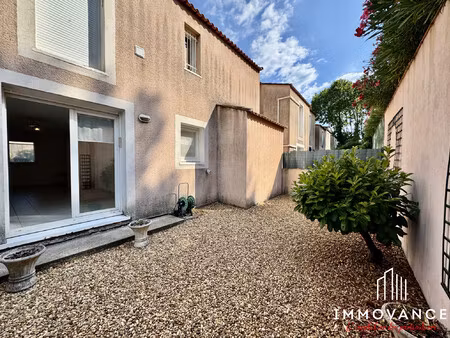 montpellier village – villa t4 avec jardin  garage et stationn