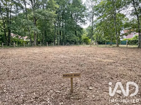 vente terrain 893 m²
