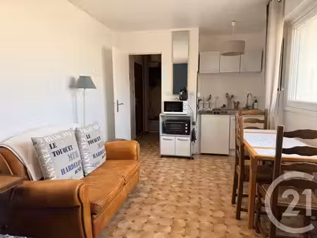 appartement f1 à vendre - 1 pièce - 22 34 m2 - hardelot plage - 62 - nord-pas-de-calais