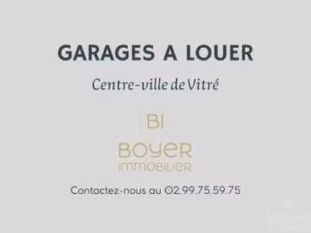 location garage box et parking à vitré (35500) : à louer / vitré