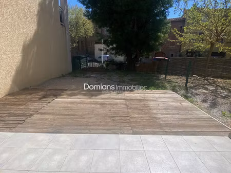 a vendre - peyrestortes - appartement t2 avec jardin privatif et