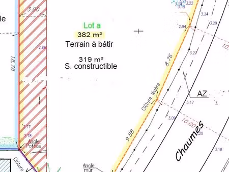 terrain constructible