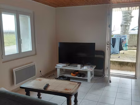 appartement t2 + jardin a la roche de glun (26600)