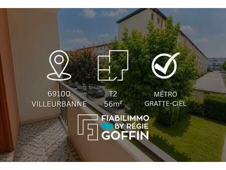 appartement t3 - balcon - gratte-ciel