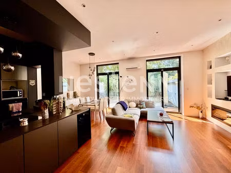 maison haut de gamme de 128 m2 habitable avec jardin et terrasse de 100 m2