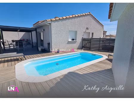 villa t4 plain pied jardin et garage