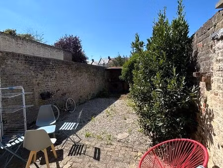 appartement rdc st anne avec jardin