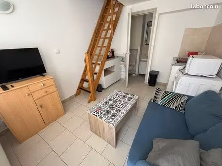 studio meublé 16m² rdc centre-ville pithiviers