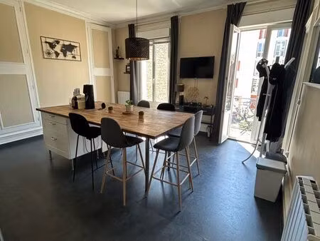 appartement 65m2 meublé hyper centre danton - saint anne
