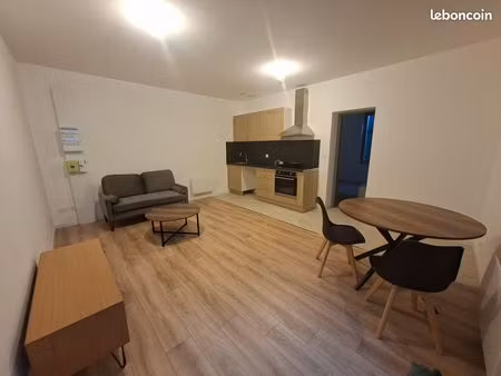 t2 meublé rdc centre ville