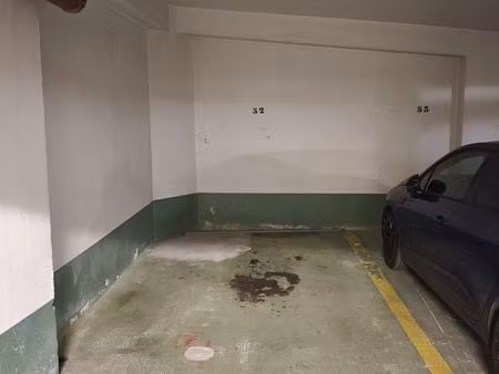 place de parking sécurisée - bd arago paris 14e