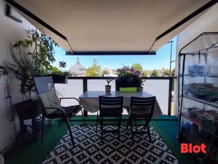 à vendre saint meloir des ondes - appartement t2 - balcon