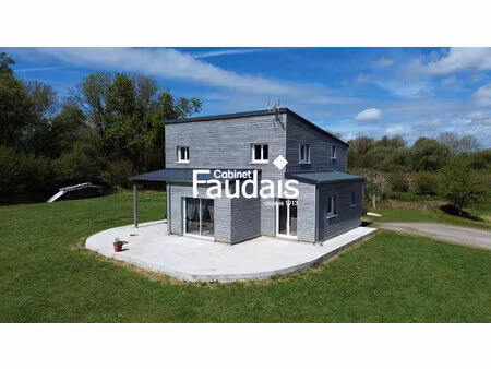 maison contemporaine ossature bois 4 chambres avec vie de plain-