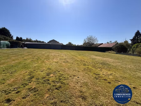 terrain constructible de 1 129 m² à beaune-les-mines  limoges