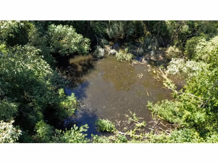 terrain de loisir avec étang ? 4 670 m² ? axe chauny / noyon