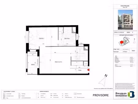 appartement 2 pièces de 47 12 m2 avec balcon programme neu