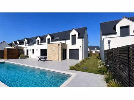 a vendre - maison contemporaine 7 pièces avec piscine à 300m de la plage à saint philibert