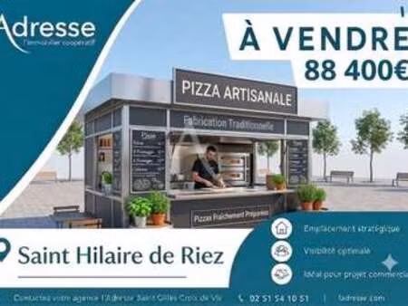 vente bureaux et commerces à saint-hilaire-de-riez (85270) : à vendre / 18m² saint-hilaire
