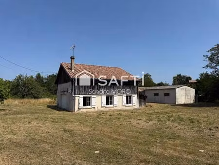 grange avec partie habitation – fort potentiel – pondaurat