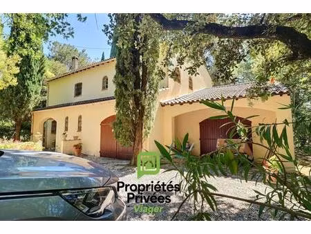 viager occupe - maison 176m² sur terrain de 6500m²