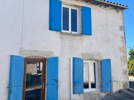 vente maison 3 pièces 57.23 m² à arces (17120)  126 750 €
