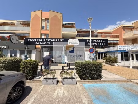 mûrs commerciaux occupés front de mer cavalaire