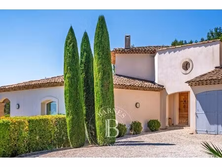 seillans – propriété d'architecte d'exception avec deux piscines  maison d'amis et vue...