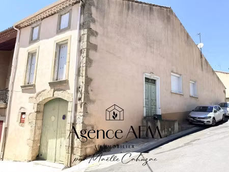 vente maison 4 pièces 80 m² à lespignan (34710)  149 000 €