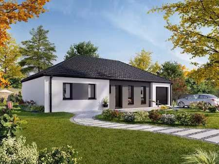 vente maison neuve 4 pièces 90.45 m² à peronne (80200)  194 840 €