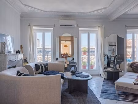 marseille 13006 - cours lieutaud - colocation meublée - 4 chambres --160 11 m² / carrez 6°