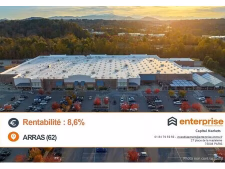 vente commerce arras 62000 1233m²