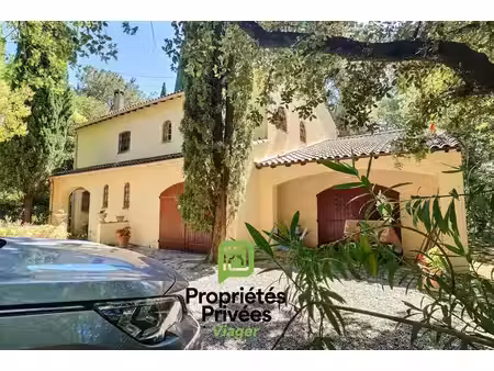 viager occupe - maison 176m² sur terrain de 6500m²