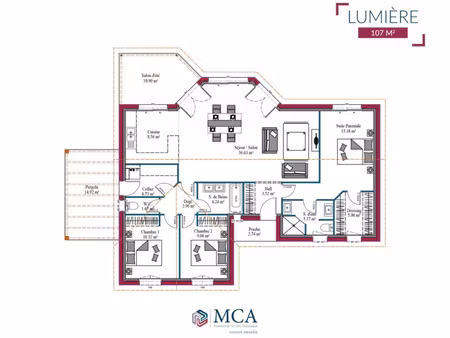 vente maison 5 pièces 107 m² saint-maigrin (17520)