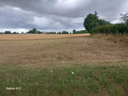 vente terrain 1129 m² agudelle (17500)