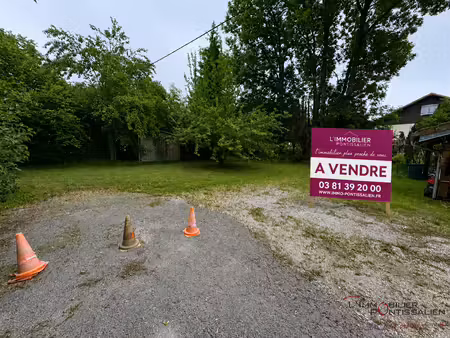 achat terrain 496m² pontarlier 25300