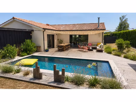 maison 4 pièces 123 m² - 742 m² de parcelle sans vis à vis - montussan (33450)