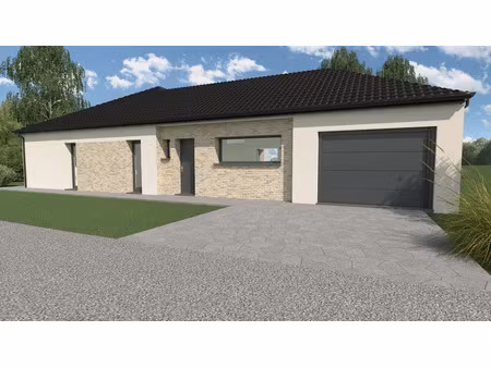 vente maison neuve 6 pièces 105 m² à la gorgue (59253)  299 000 €