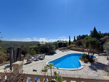 demeure de prestige la palme 4 pièces - 230 m2 - vue mer