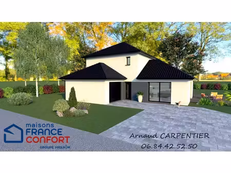 vente maison neuve 6 pièces 120 m² à simencourt (62123)  311 910 €
