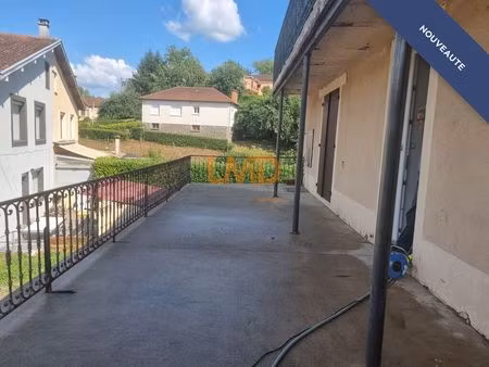appartement rdc 82m2 avec grande terrasse