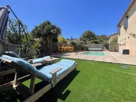 villa 4 faces plain pied 114 m2 avec piscine