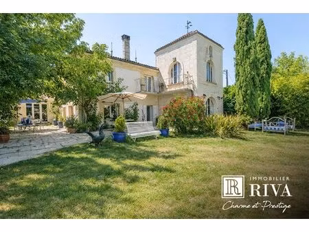 maison en pierre - 300 m2 - proximite golf de beychac